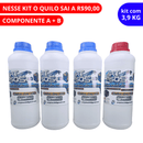 Kit Resina epóxi alta espessura 3,9Kg